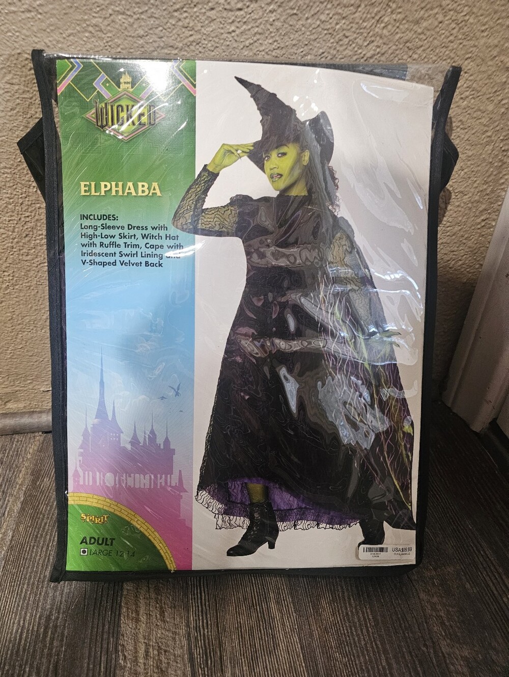 Spirit Elphaba Witch Costume - Black